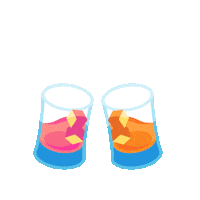 Happy Hour Cheers Sticker by Insomniac Events
