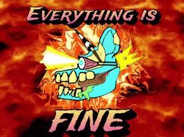 Everything Is Fine Crypto GIF
