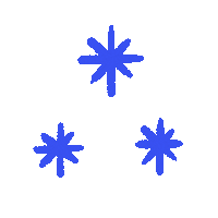 Christmas Star Sticker by Bett Norris