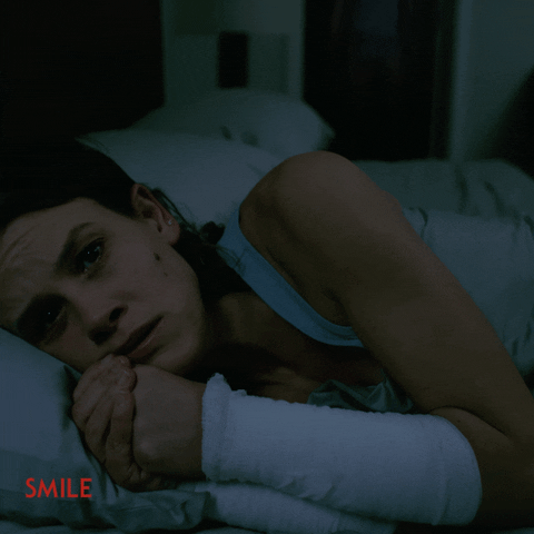 Scared Caitlin Stasey GIF by Smile Movie