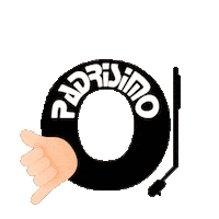 Swing Sigh Sticker by Padrisimo Magazine