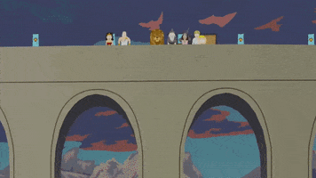 standing wonder woman GIF by South Park 