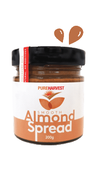 Almond Butter Australian Made Sticker by Pureharvest