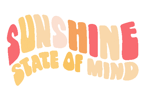 Beach Sun Sticker
