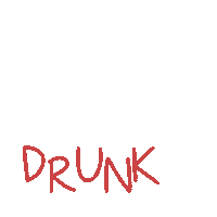 Drunk Merry Christmas Sticker