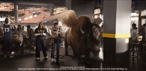 tessalynnshull buffalo bww buffalowildwings boxout GIF