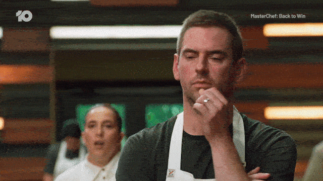 Thinking Waiting GIF by MasterChefAU