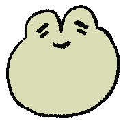Face Frog Sticker