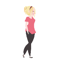 muastudi relax blonde pregnancy embarazo Sticker