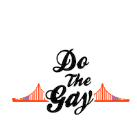 san francisco rainbow Sticker by DoTheBay
