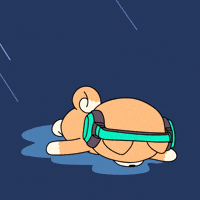 WUFFI sad life mad rain GIF