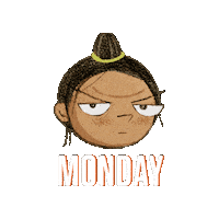 Tired Monday Sticker by Wind Sun Sky Entertainment