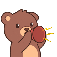 Cheering Fighting Sticker by BEARISH
