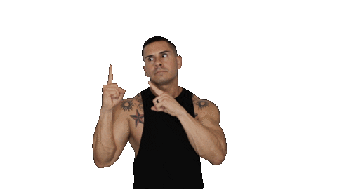lifefuzionfitness giphyupload kelly kellyschmidt pointingleft Sticker