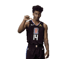Los Angeles No Sticker by LA Clippers