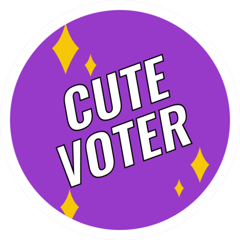 Vote Voting Sticker by DoSomething