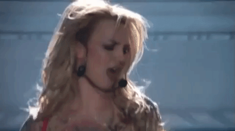 editor giphydvr britney spears toxic in the zone GIF