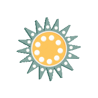 abbymlarson sun stars neon lightning Sticker