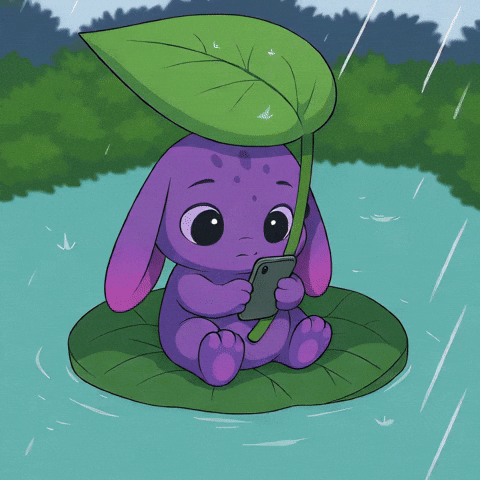 Sad Rain GIF by Tamitos