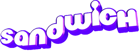 Sandwich Sticker by GIPHY Text