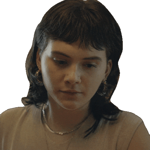 Frustrated Emilia Jones Sticker by HBO Max