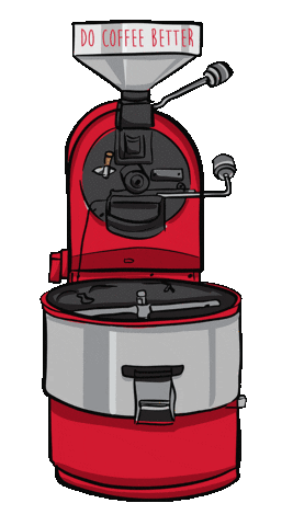 Coffee Roaster Sticker by Full Bloom