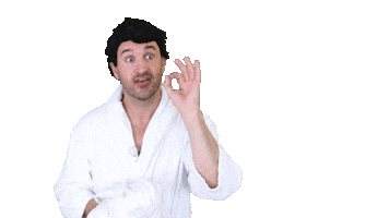 papateachmealygifs ok papa teach me italian guy Sticker