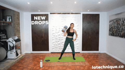 latechnique pilates weightlifting barre latechnique GIF