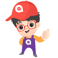 Happy Wink Sticker by AskAlan