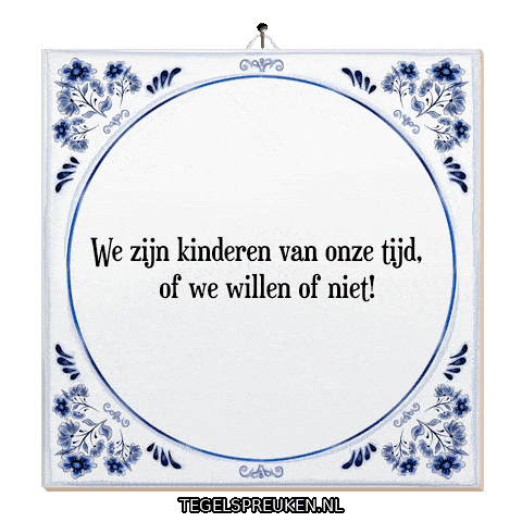 Moment Nl Sticker by Tegelspreuken.nl