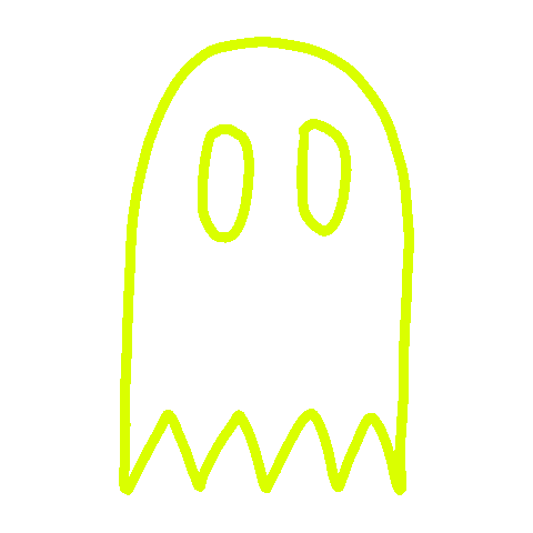 design ghost friendly ghosted ghosting Sticker