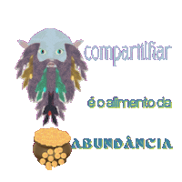 Alimento Compartilhar Sticker by Multiverso do Gnomo Nhyin