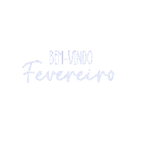Minimalist Fevereiro Sticker
