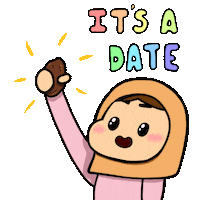 Date Muslim Sticker