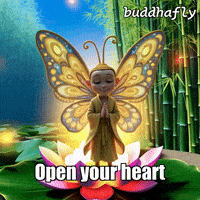 Peace Glow GIF by BuddhaFlyJourney