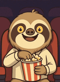 Debate Popcorn GIF by Slothana