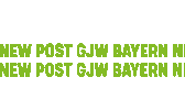 New Post Sticker by GJW Bayern