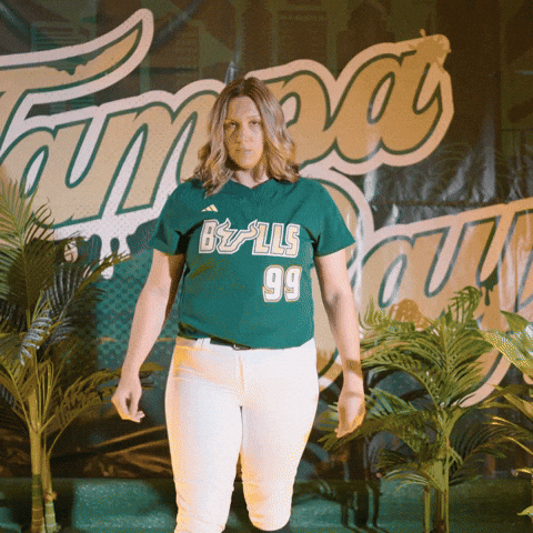 South Florida Horns Up GIF by USF Athletics