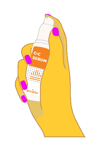 vitamin c serum Sticker by Stratia