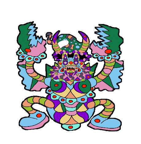 Clown Carnival Sticker by MOYOGASH