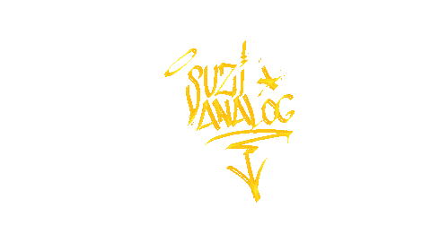 Graffiti Never Normal Records Sticker by Suzi Analogue