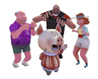 Hungry 3D Sticker by Mindshow