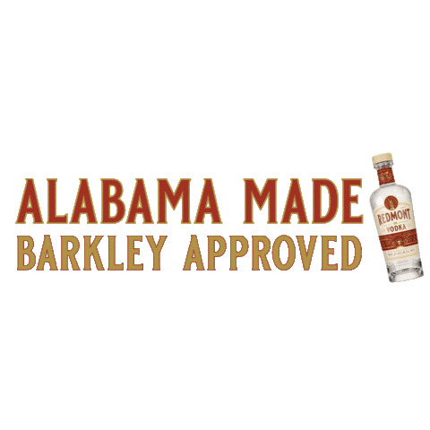 RedmontDistillingCo vodka alabama charles barkley barkley Sticker