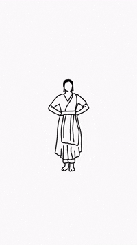 Dancing Girl Art GIF