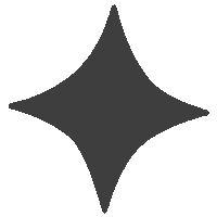 Black Star Sticker