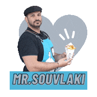 Souvlaki Sticker by fasmagazine
