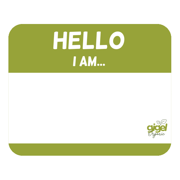gigelorganic gluten free gigel gigelorganic gigel organic Sticker