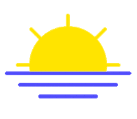 Time Sun Sticker