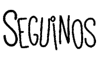 Follow Seguinos Sticker by MagicalPapers