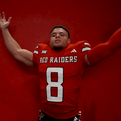 Cameron Dickey GIF by Texas Tech Football